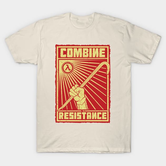 Combine Resistance T-Shirt by PrismicDesigns